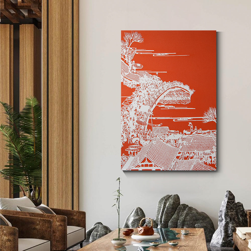 Acrylic installation art