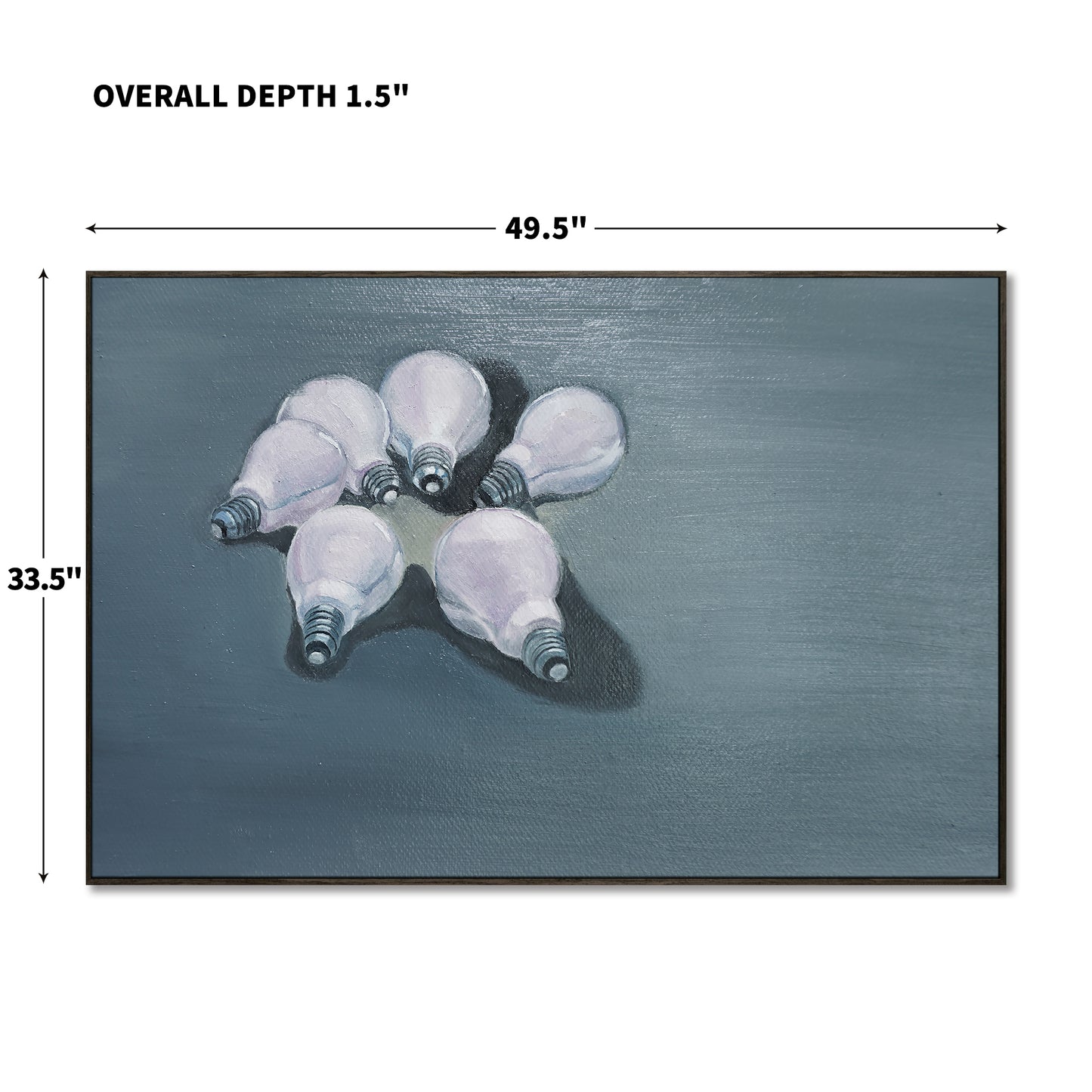 "solitary and Crowd (1)" hand-stretched canvas prints