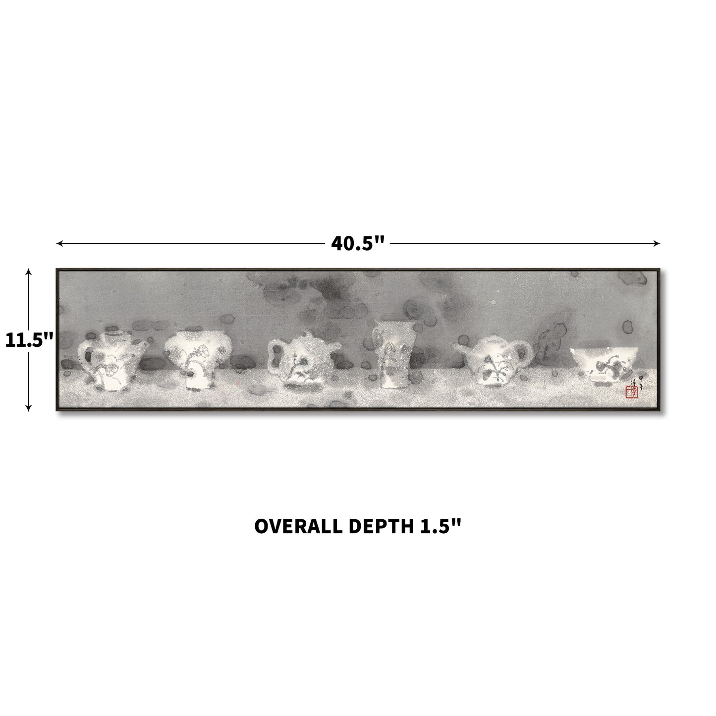 "pot" framed canvas prints