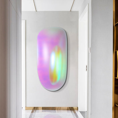 acrylic wall sculpture , 3d wall art , 3D wall decor , abstract art , curved wall object