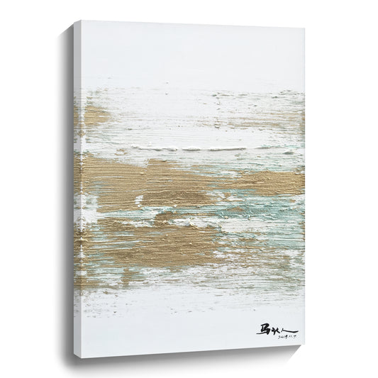 Modern abstract wall art, hand-painted oil painting