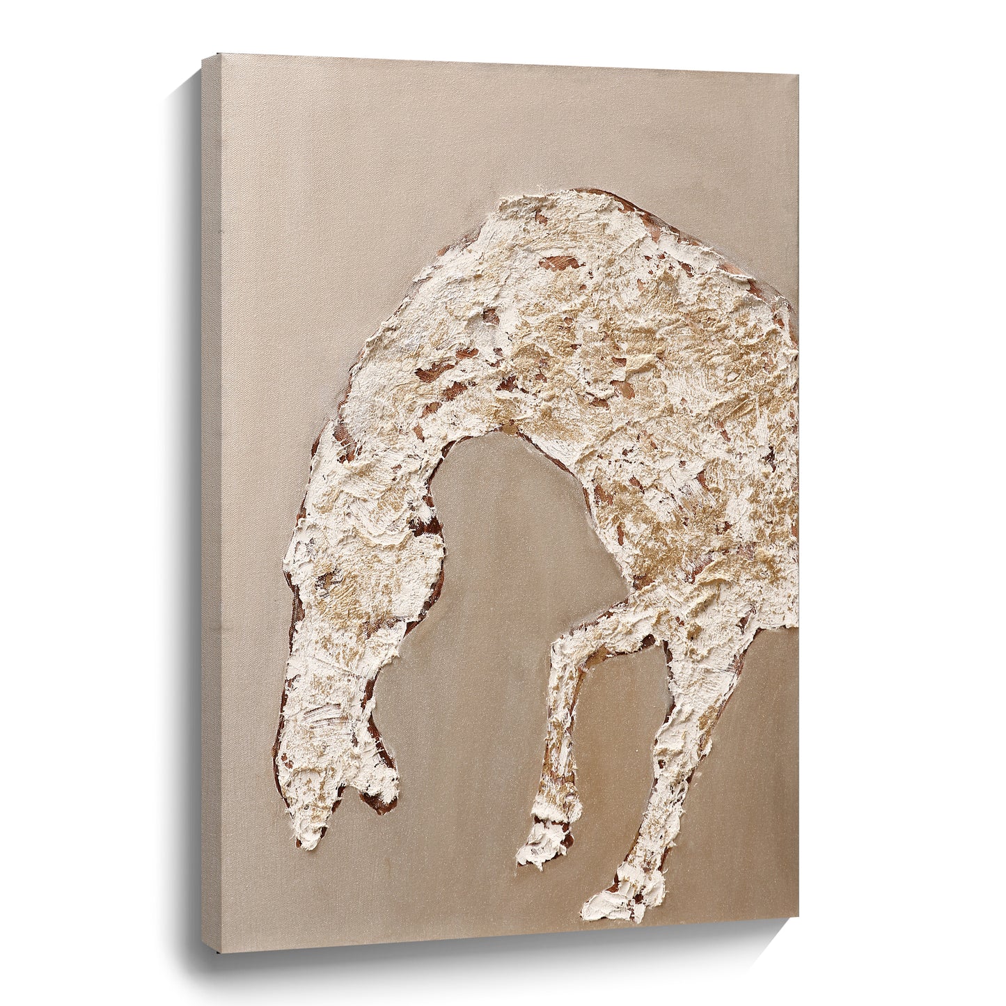 Modern abstract wall art, hand-painted oil painting