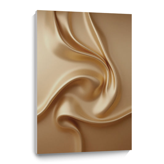 Light brown wall sculpture, 3D wooden wall art, simple wall-mounted home decoration.
