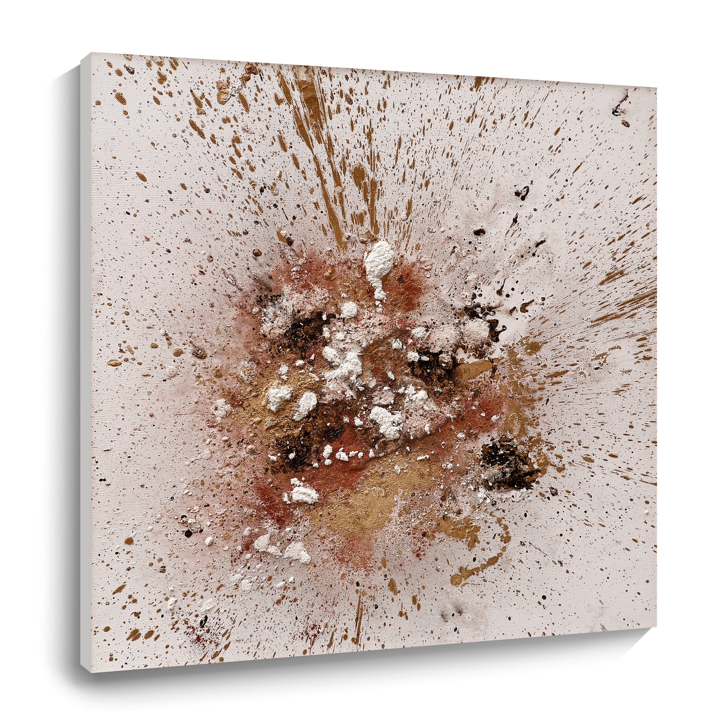 Modern abstract wall art, hand-painted oil painting