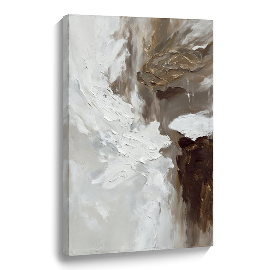 Modern abstract wall art, hand-painted oil painting