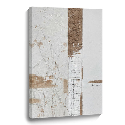 Modern abstract wall art, hand-painted oil painting