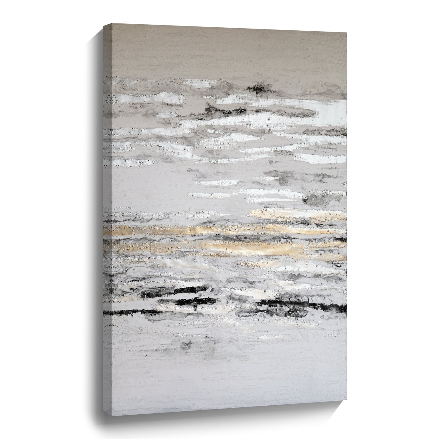 Modern abstract wall art, hand-painted oil painting