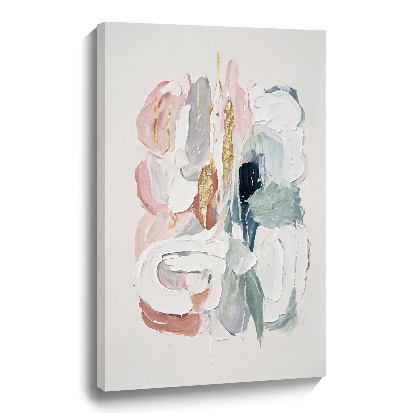 Modern abstract wall art, hand-painted oil painting