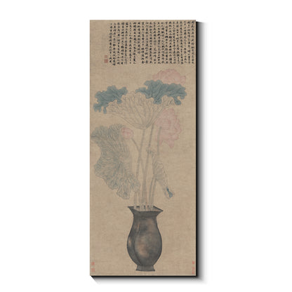 "Ink Lotus" Silk prints