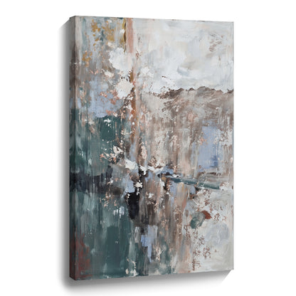 Modern abstract wall art, hand-painted oil painting