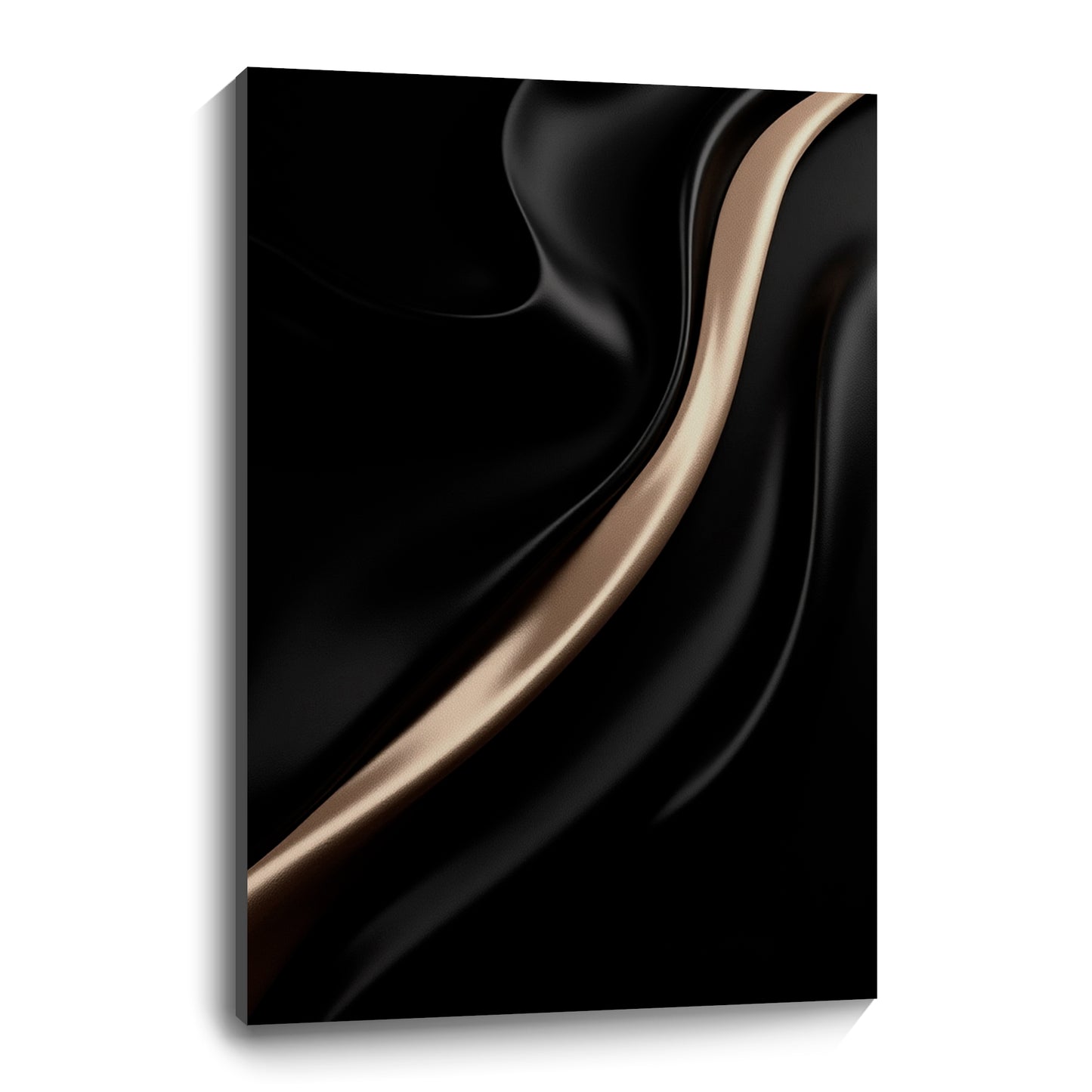 Black and brown wall sculpture, 3D wooden wall art, simple wall decoration.