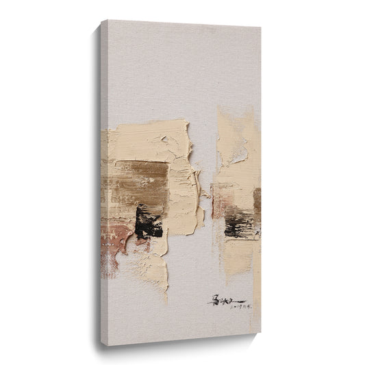 Modern abstract wall art, hand-painted oil painting