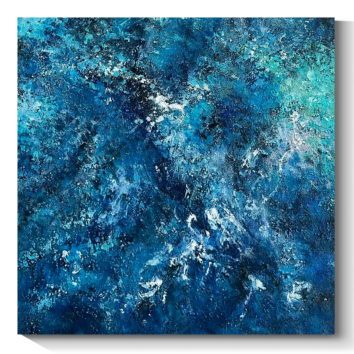 "Stars"Modern abstract wall art, hand-painted oil painting