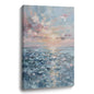"Flower Sea" modern abstract mural art, hand-painted oil painting.