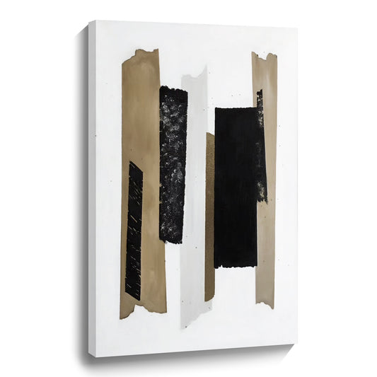 Modern abstract wall art, hand-painted oil painting