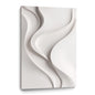 Beige Wall Sculptures, 3D Wood Wall Art, Minimalist Wall Hanging Home Decor