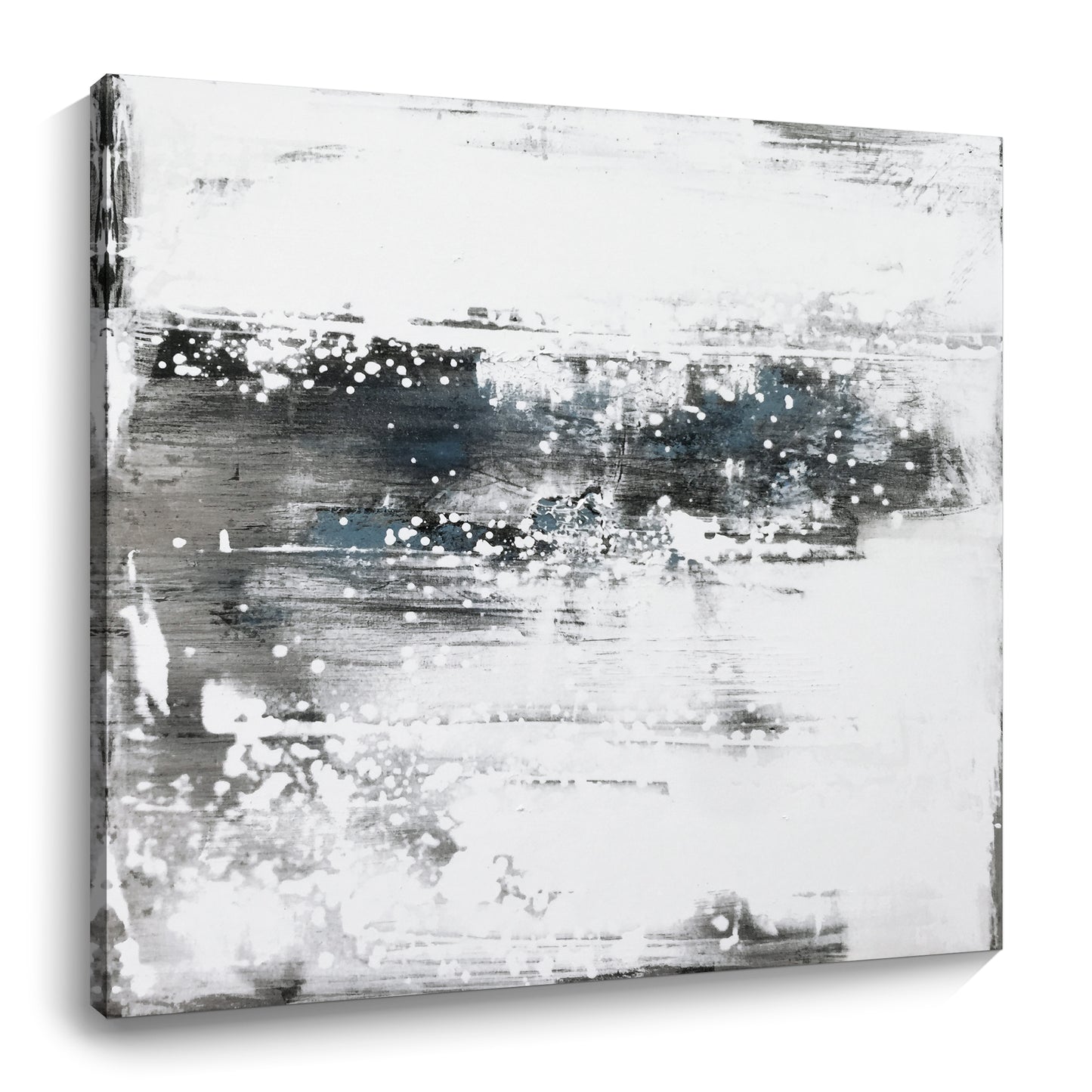 Minimalist abstract hand painting