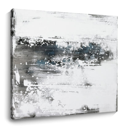 Minimalist abstract hand painting