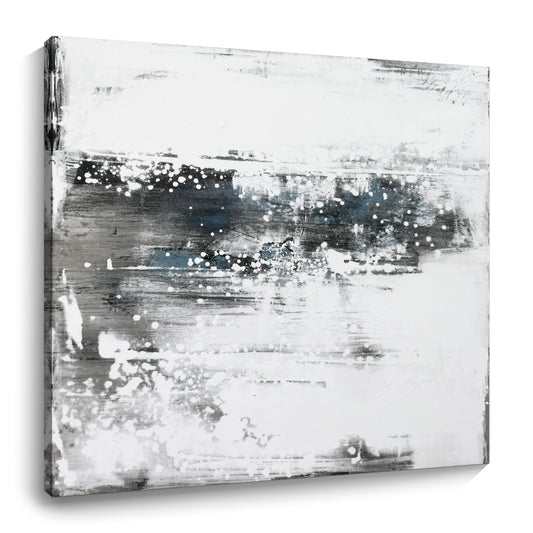 Minimalist abstract hand painting