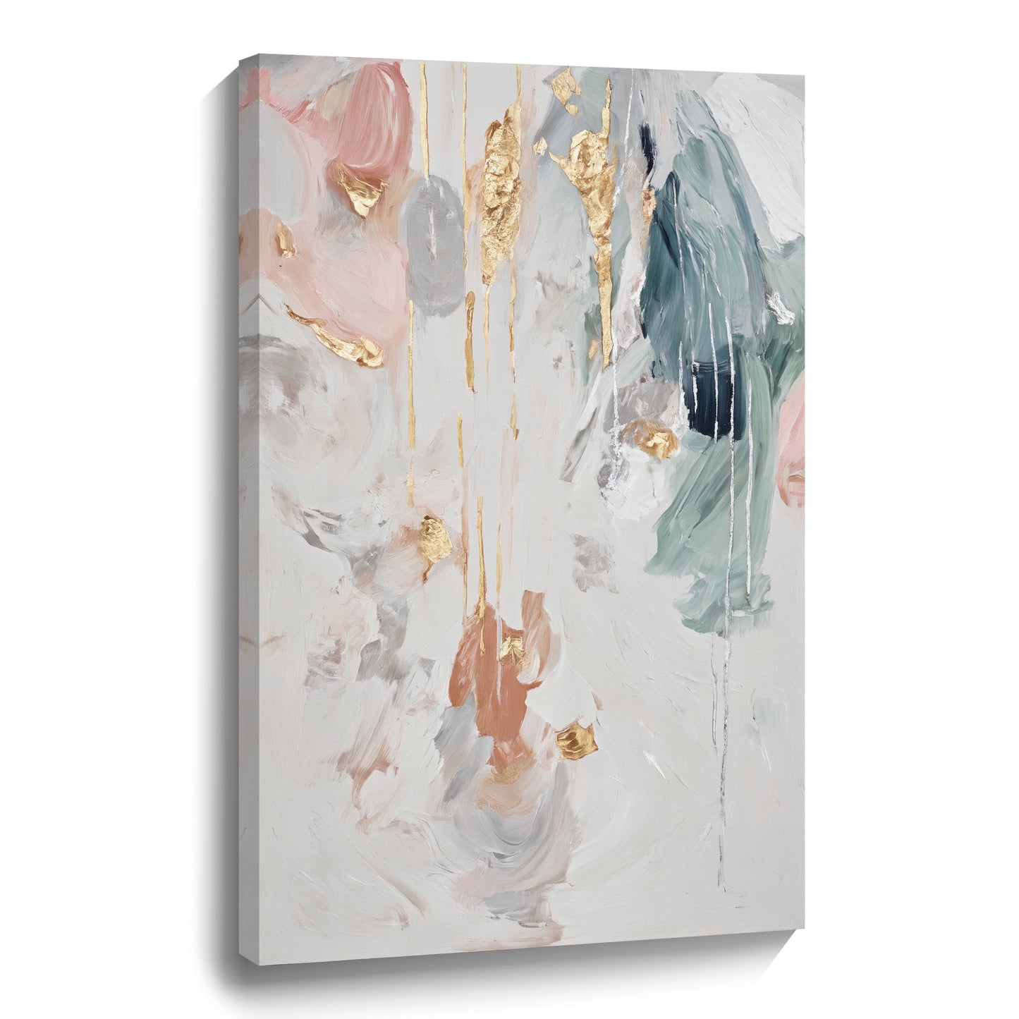 Modern abstract wall art, hand-painted oil painting