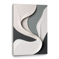 Beige, black, and dark greenWall Sculptures, 3D Wood Wall Art, Minimalist Wall Hanging Home Decor