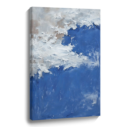 Modern abstract wall art, hand-painted oil painting