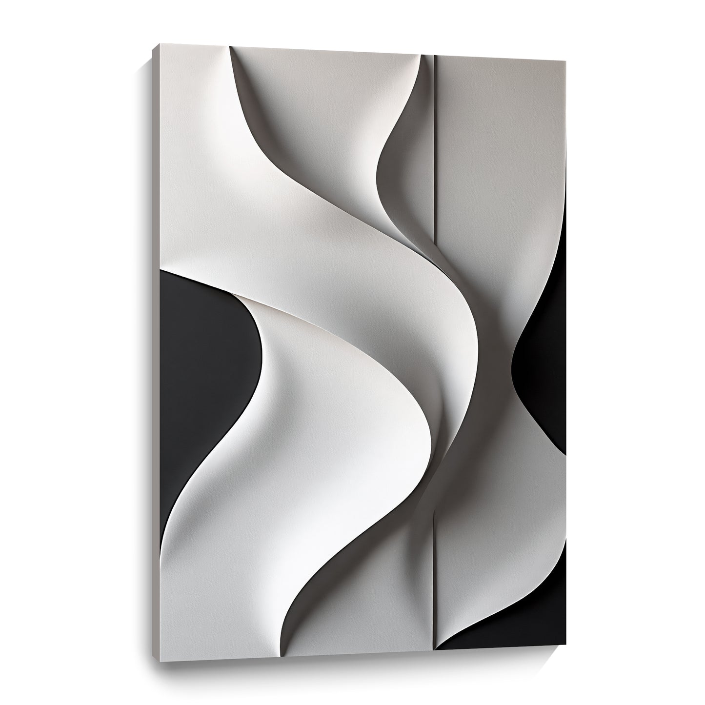 Beige and black Wall Sculptures, 3D Wood Wall Art, Minimalist Wall Hanging Home Decor