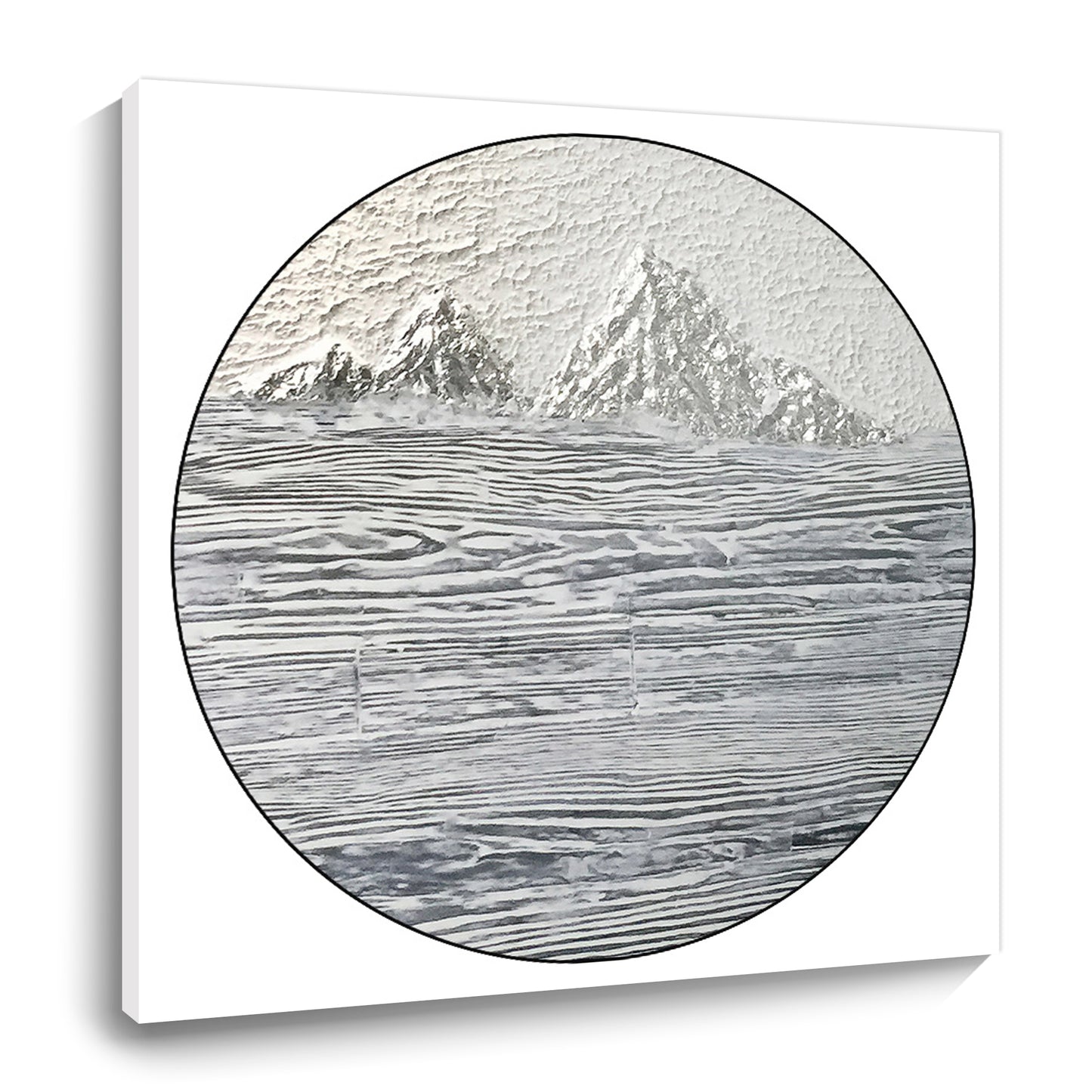 Modern abstract wall art, hand-painted oil painting