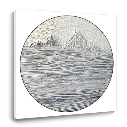 Modern abstract wall art, hand-painted oil painting