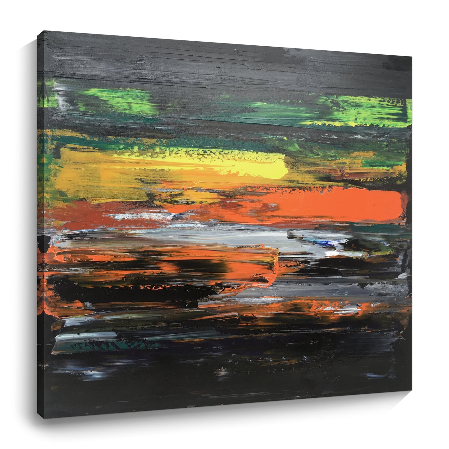 "Stacking"Hand painting