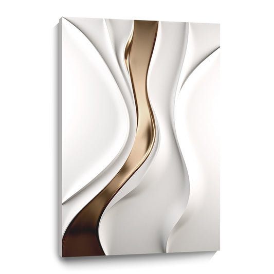 "Flowing gold"3D Wood Wall Art