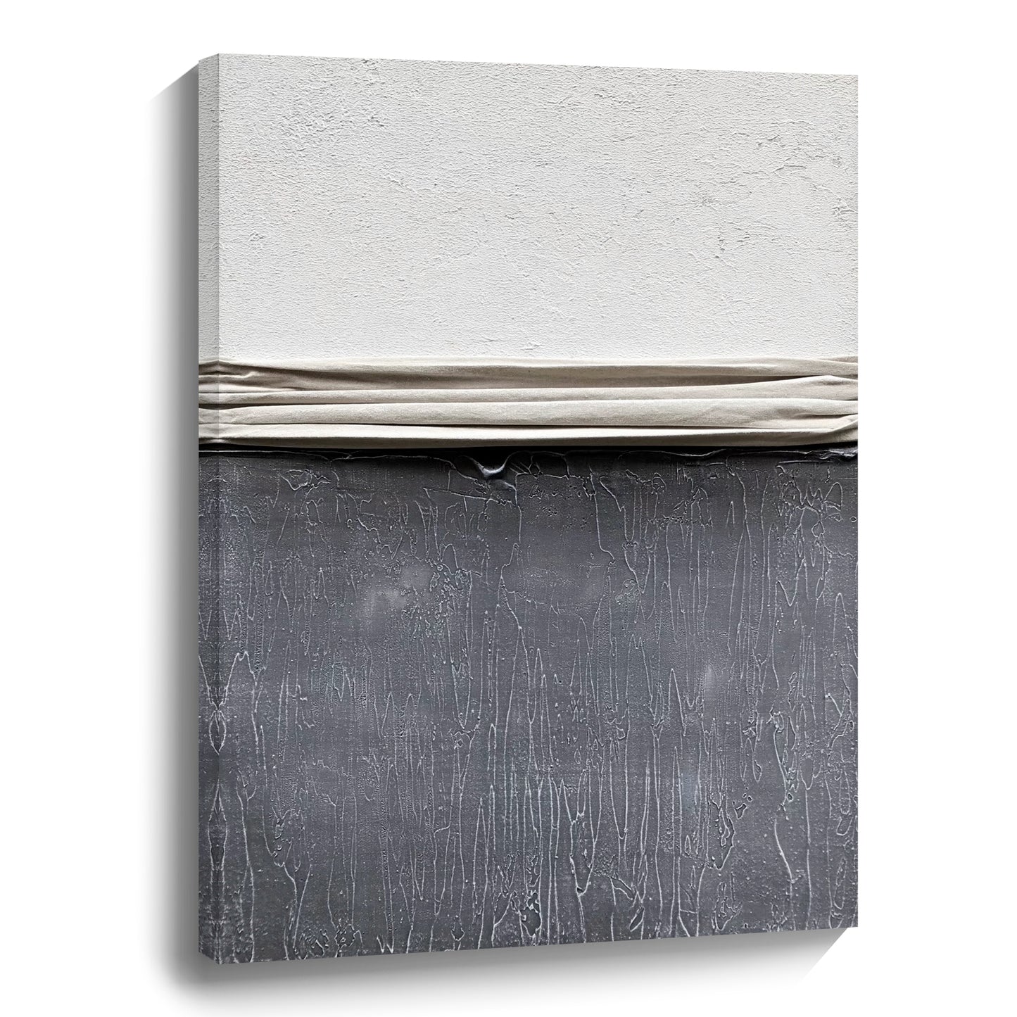 Modern abstract wall art, hand-painted oil painting