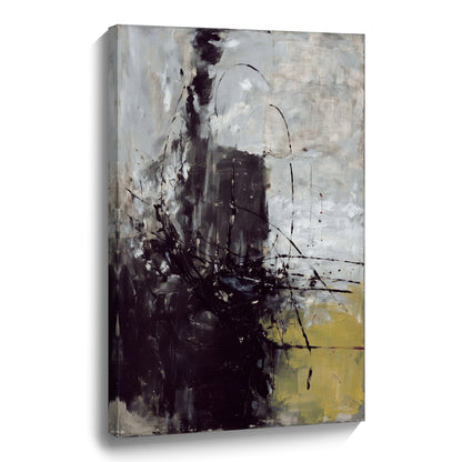 Modern abstract wall art, hand-painted oil painting