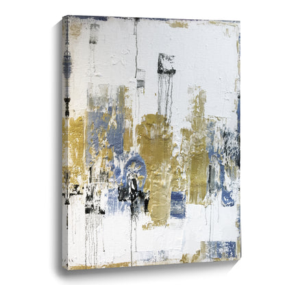 Modern abstract wall art, hand-painted oil painting