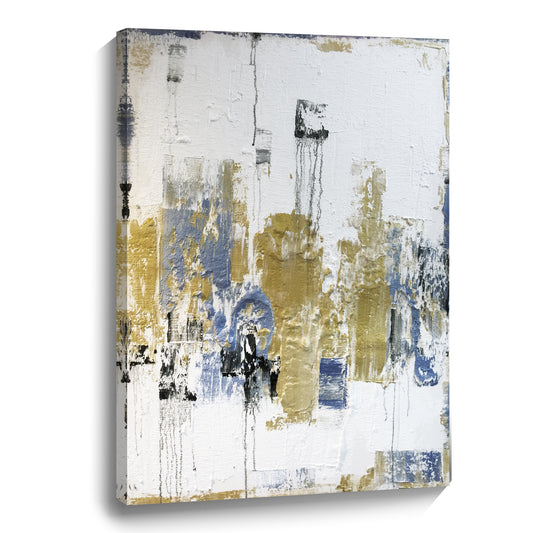 Modern abstract wall art, hand-painted oil painting