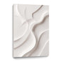 Beige Wall Sculptures, 3D Wood Wall Art, Minimalist Wall Hanging Home Decor