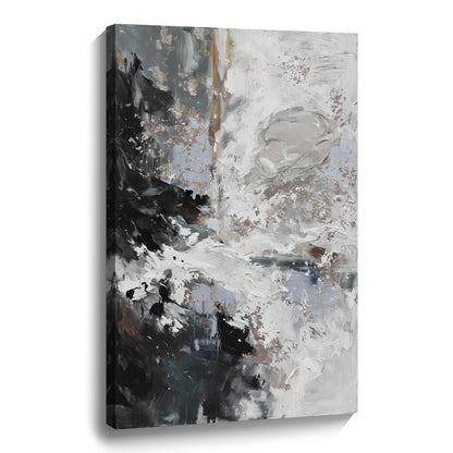 Modern abstract wall art, hand-painted oil painting