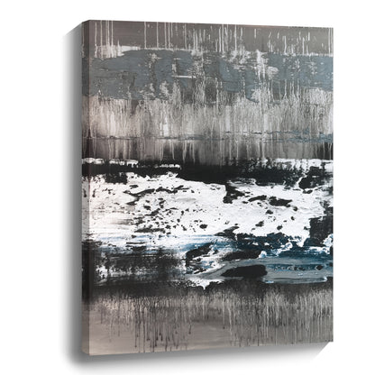 Modern abstract wall art, hand-painted oil painting