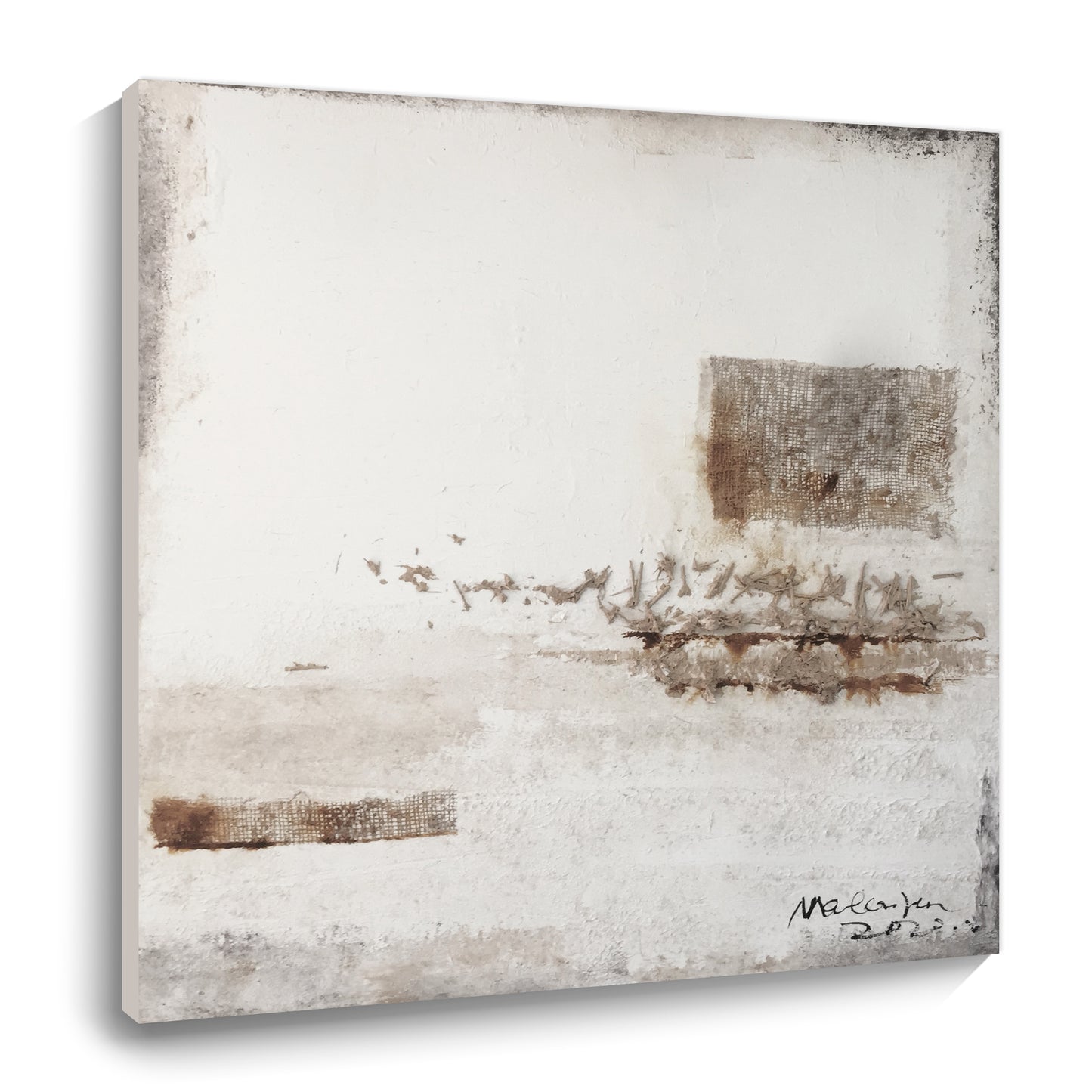 Modern abstract wall art, hand-painted oil painting