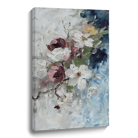 Modern abstract wall art, hand-painted oil painting