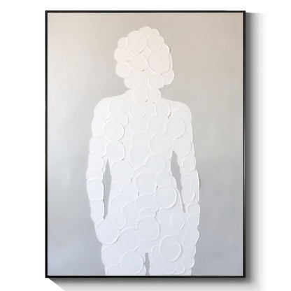 Modern abstract wall art, hand-painted oil painting