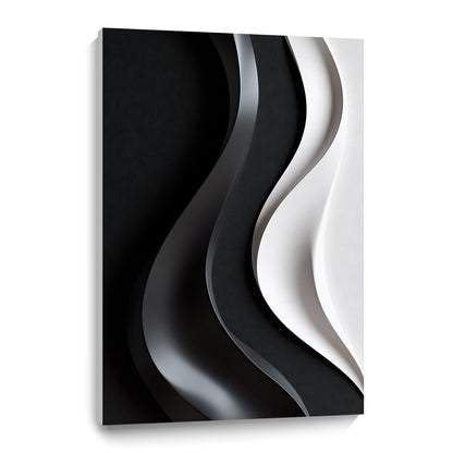 Beige and black Wall Sculptures, 3D Wood Wall Art, Minimalist Wall Hanging Home Decor