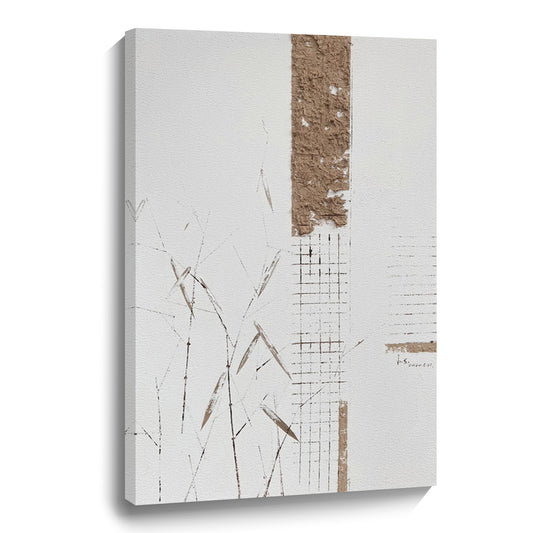 Modern abstract wall art, hand-painted oil painting