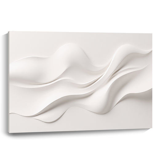 Beige Wall Sculptures, 3D Wood Wall Art, Minimalist Wall Hanging Home Decor