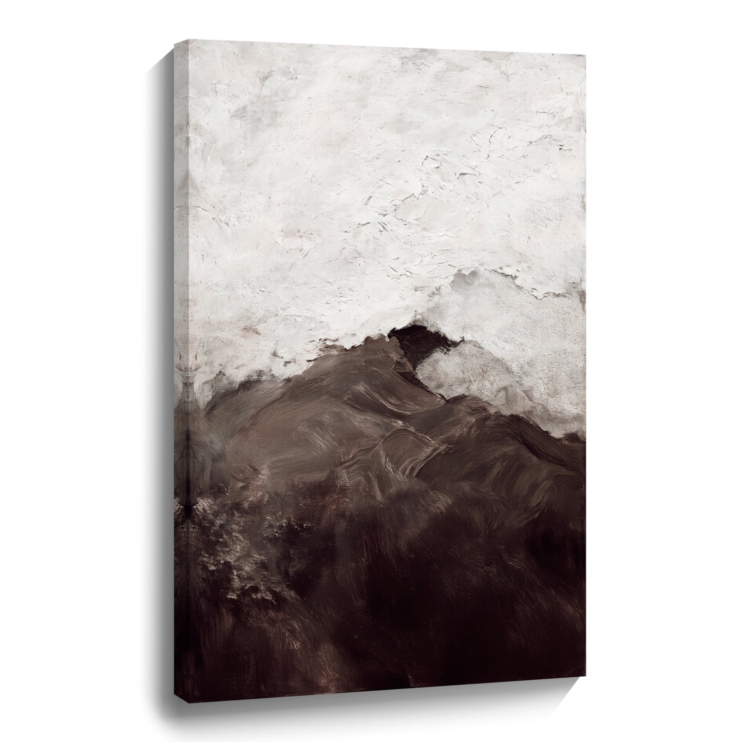 Abstract wall art, hand-painted oil painting