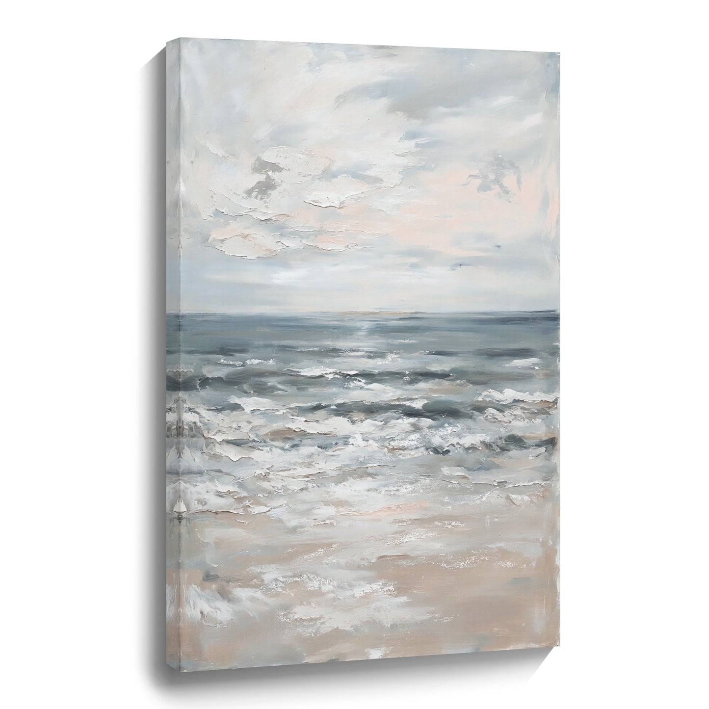 Modern abstract wall art, hand-painted oil painting