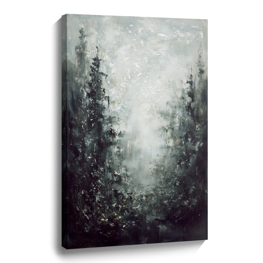 Modern abstract wall art, hand-painted oil painting