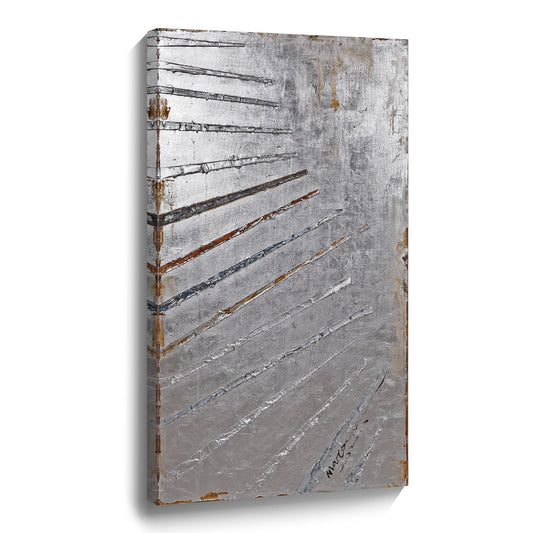 Modern abstract wall art, hand-painted oil painting