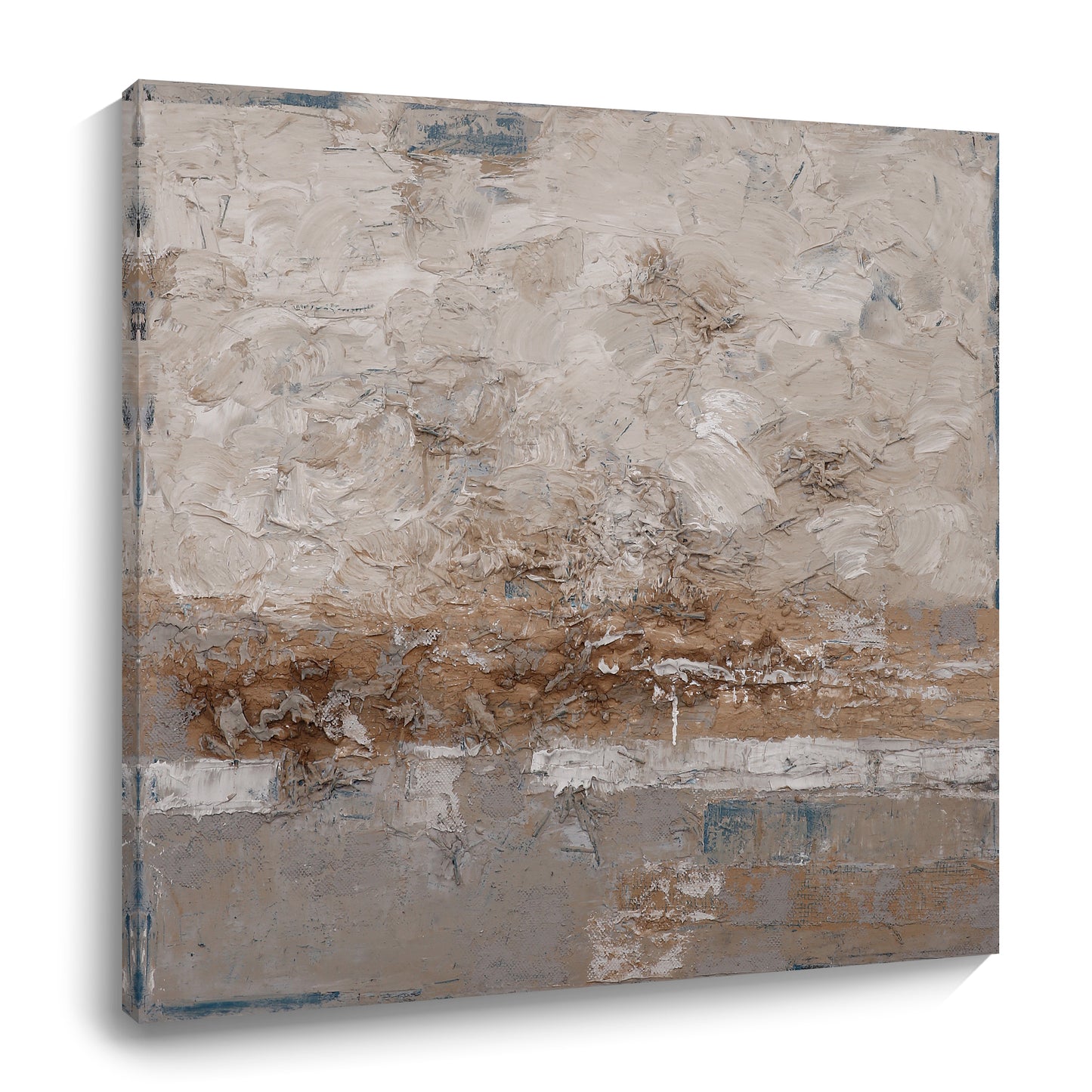 Modern abstract wall art, hand-painted oil painting