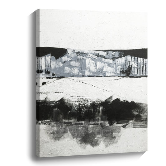 Modern abstract wall art, hand-painted oil painting